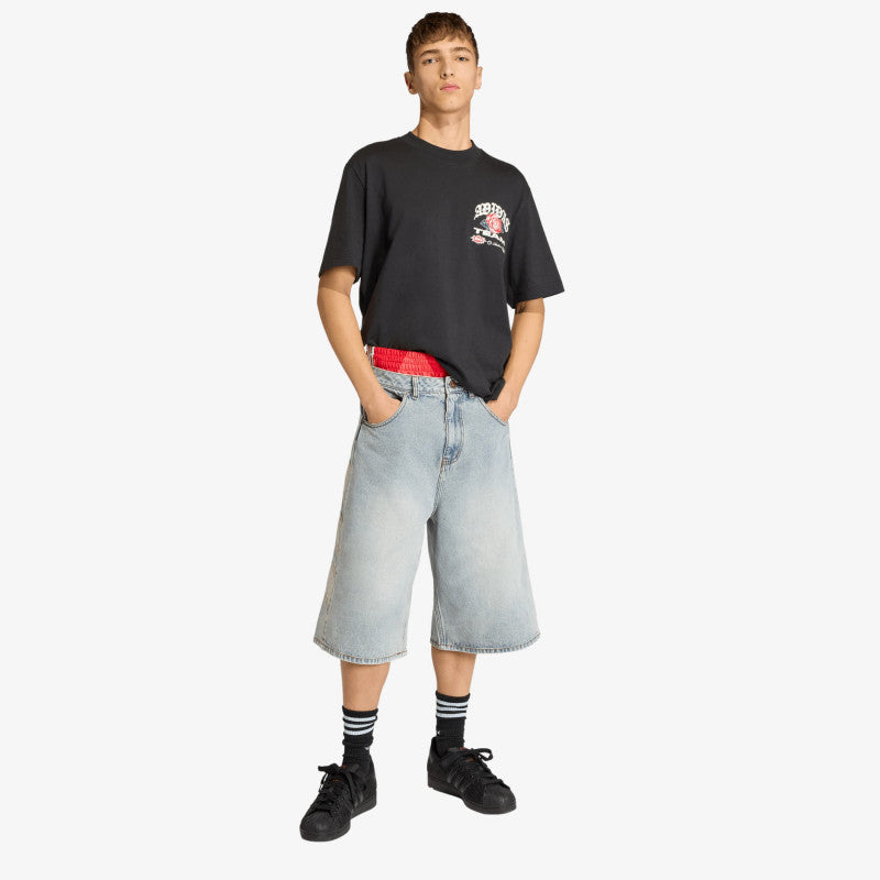 adidas Denim Shorts Indigo Denim