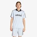adidas Archive Collar Engineered Jersey Crystal Sky