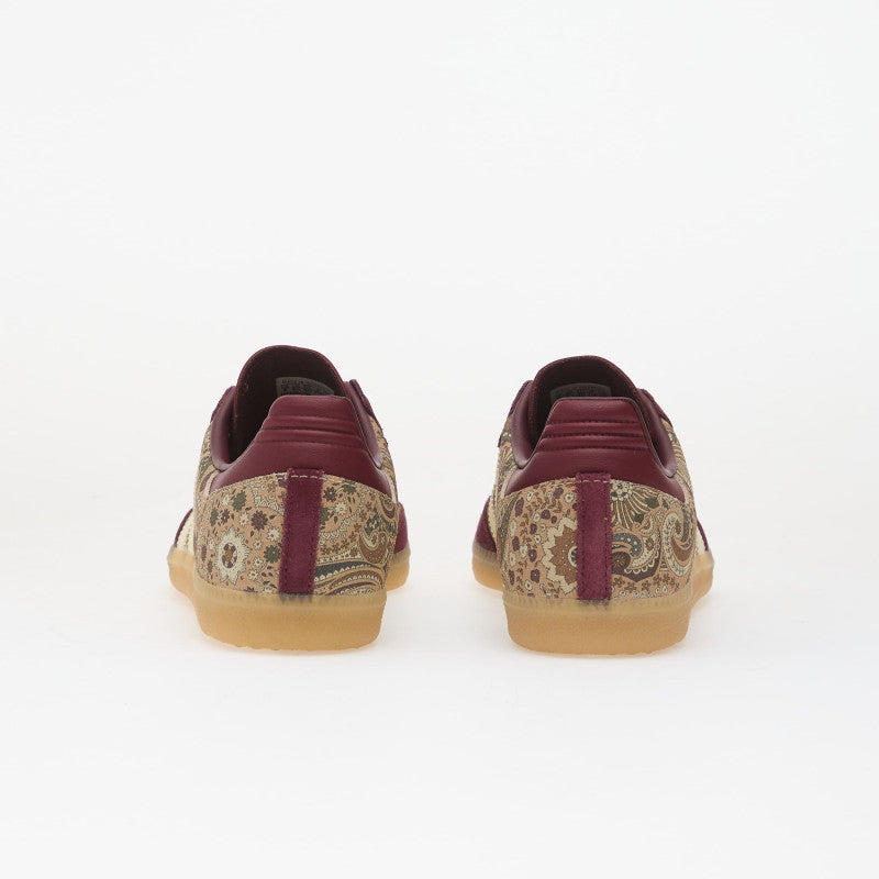 adidas x Liberty London Samba OG Maroon/ Warm Vanilla/ Olive Strata 37