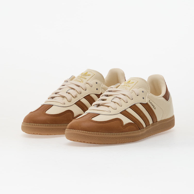 adidas Samba Og Wmns Wonder White/ Dubr/ Gold Metallic