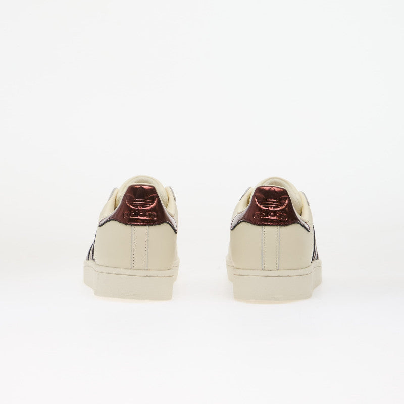 adidas Superstar II Off White/ Maroon/ Gold Met. 41