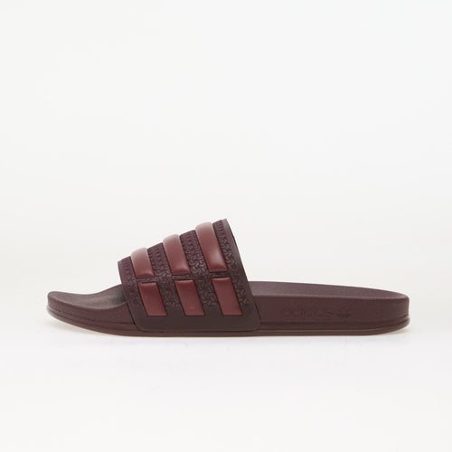 adidas Adilette OG Comfort Slides Maroon/ Shadow Red/ Maroon