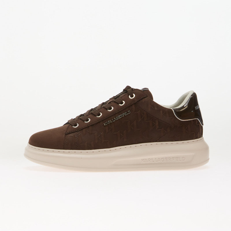 Karl Lagerfeld Jeans Kapri Monogram Emboss Lo Dk Brown Nubuck