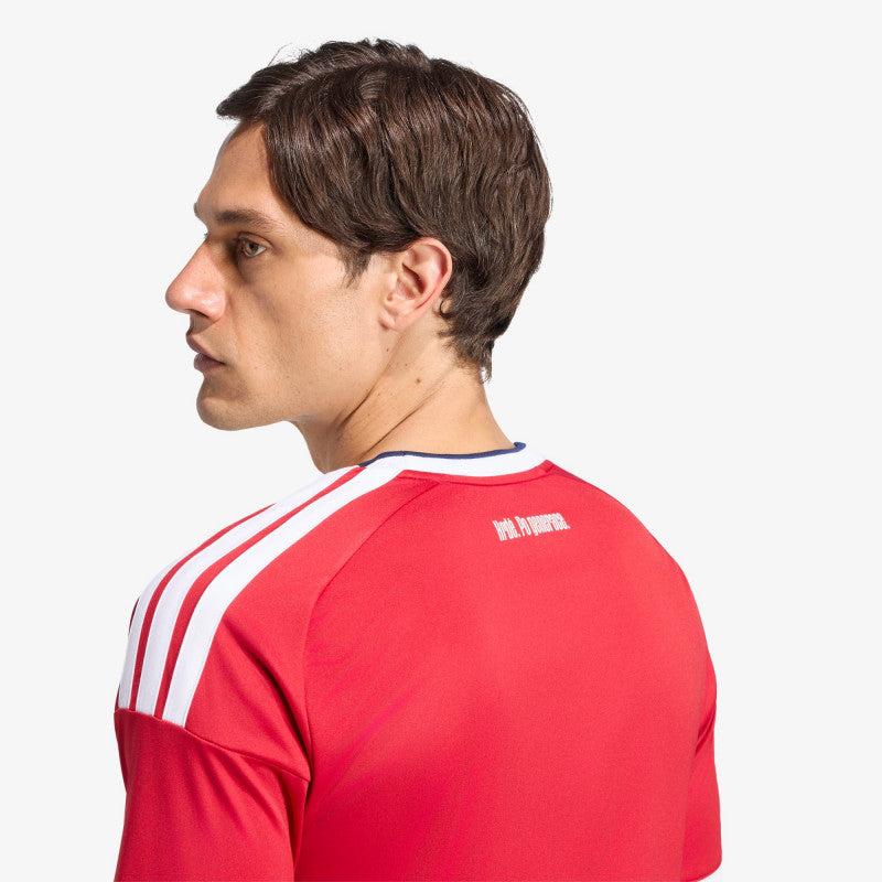 adidas Czechia FAČR Home Jersey Team Power Red 2/ Team Navy Blue 2/ White