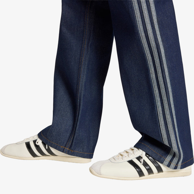 adidas Firebird Mid Rise Straight Denim Pant Indigo Denim