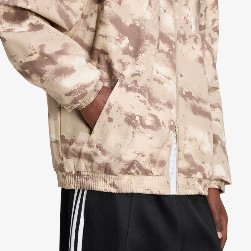adidas Camo Cutline Track Top Khaki Three