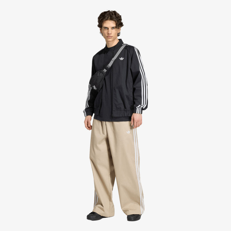 adidas Adicolor SST Cotton Twill Pants Khaki Three
