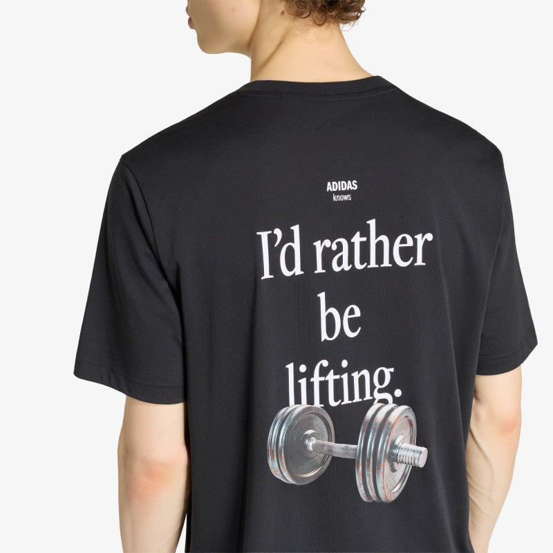 adidas Climacool Category Training Graphic T-Shirt Black/ White