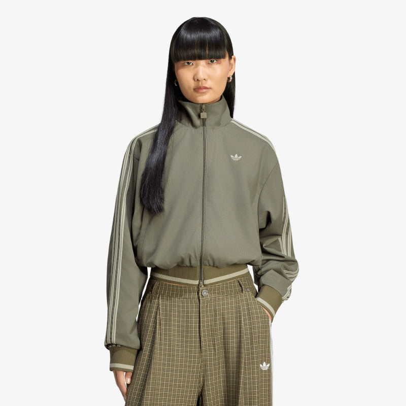 adidas Firebird Track Top Branch/ Silver Pebble