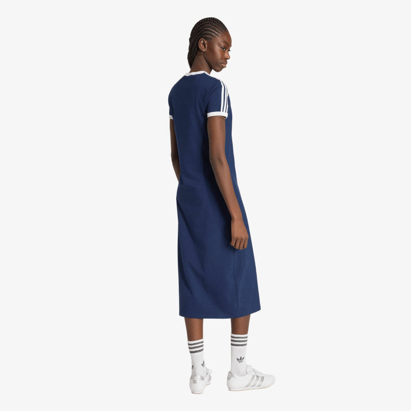 Sukienka adidas 3-Stripes Dress Slim Night Indigo/ White
