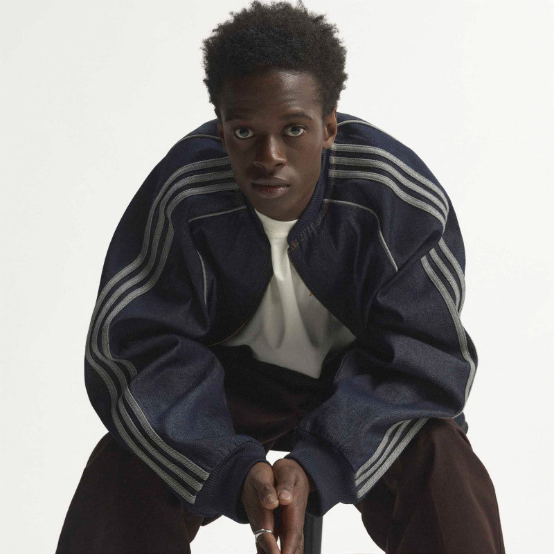 adidas SST Adicolor Denim Tracktop Indigo Denim