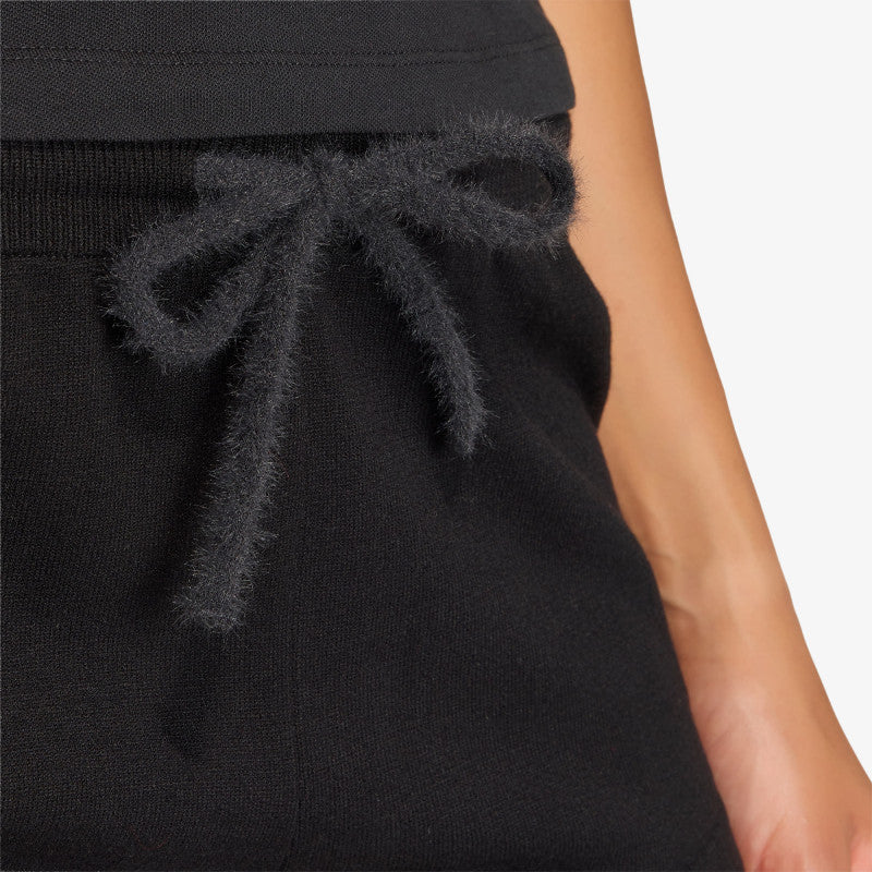 adidas Knitted Short Shorts Black/ White