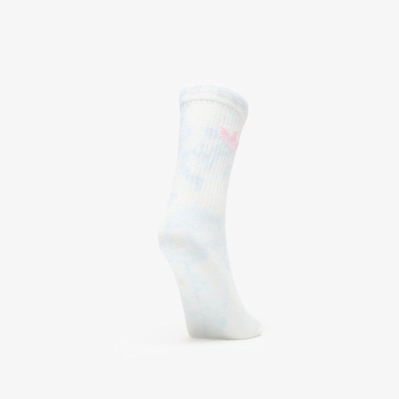 adidas Tie Dye Crew Socks 3-Pack Off White/ Wonder Beige/ Dark Brown