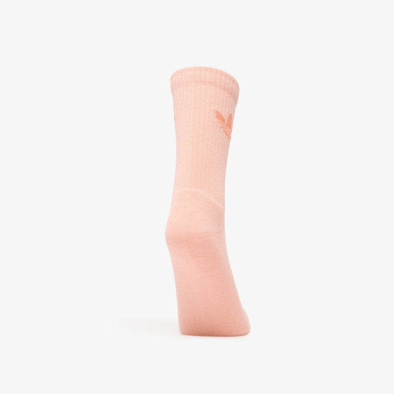 adidas Trefoil Crew Socks 10-Pack Silver Green/ Glow Pink/ Semi Flash Aqua