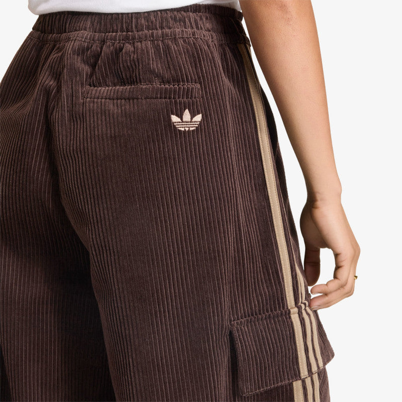 adidas Corduroy 3S Cargo Pants Aurora Coffee/ Khaki Six