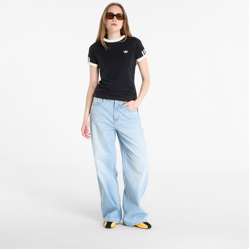 adidas Double Layered Cali T-Shirt Black/ Black