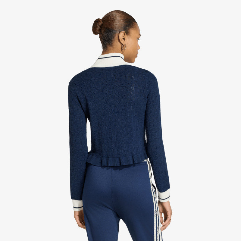 adidas Sports Track Top Night Indigo/ Off White
