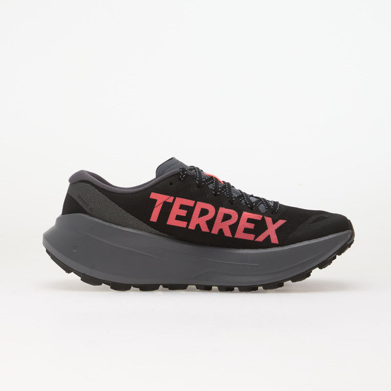 adidas TERREX Agravic SL Trail Running Core Black/ Solar Turbo/ Aurora Onix 40