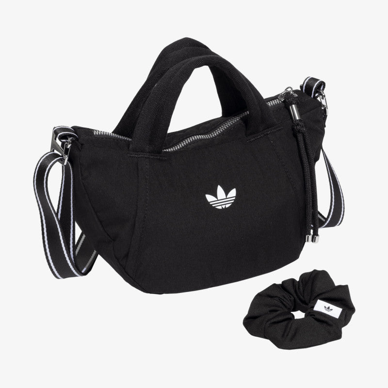 adidas OG Sport Croissant Bag Extra Small Black/ White/ Silver Met.
