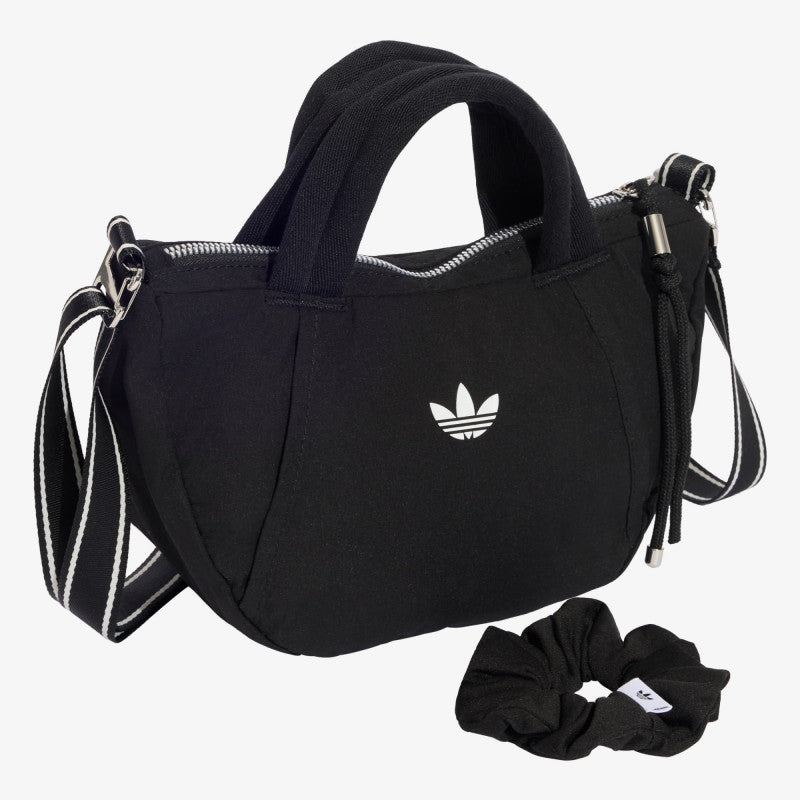 adidas OG Sport Croissant Bag Extra Small Black/ White/ Silver Met.
