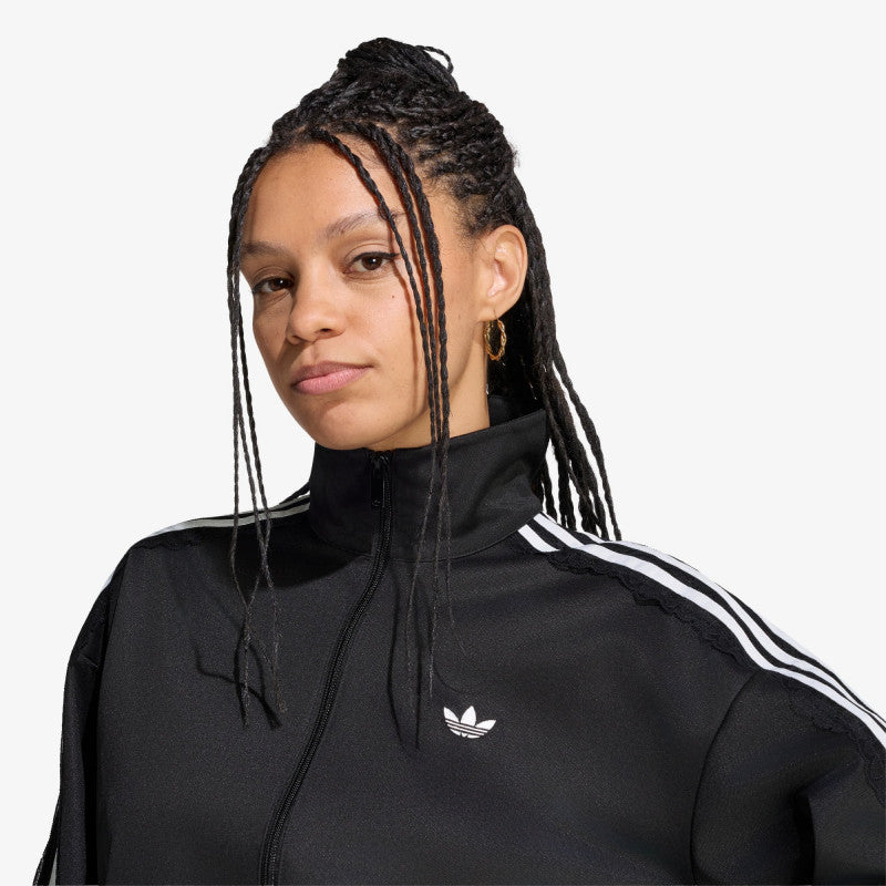 adidas Lace Oversized Archive Track Top Black
