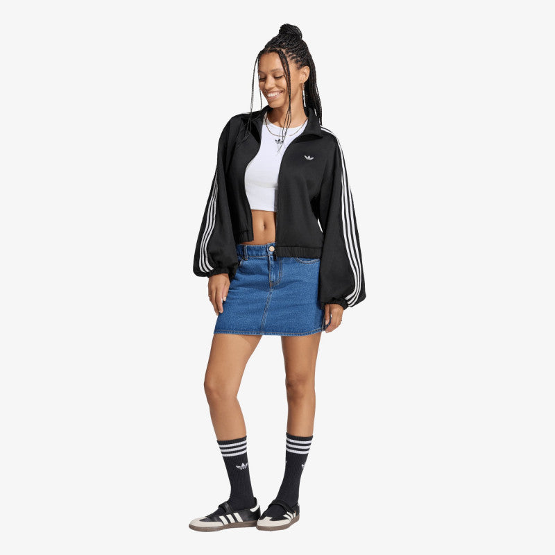 adidas Lace Oversized Archive Track Top Black