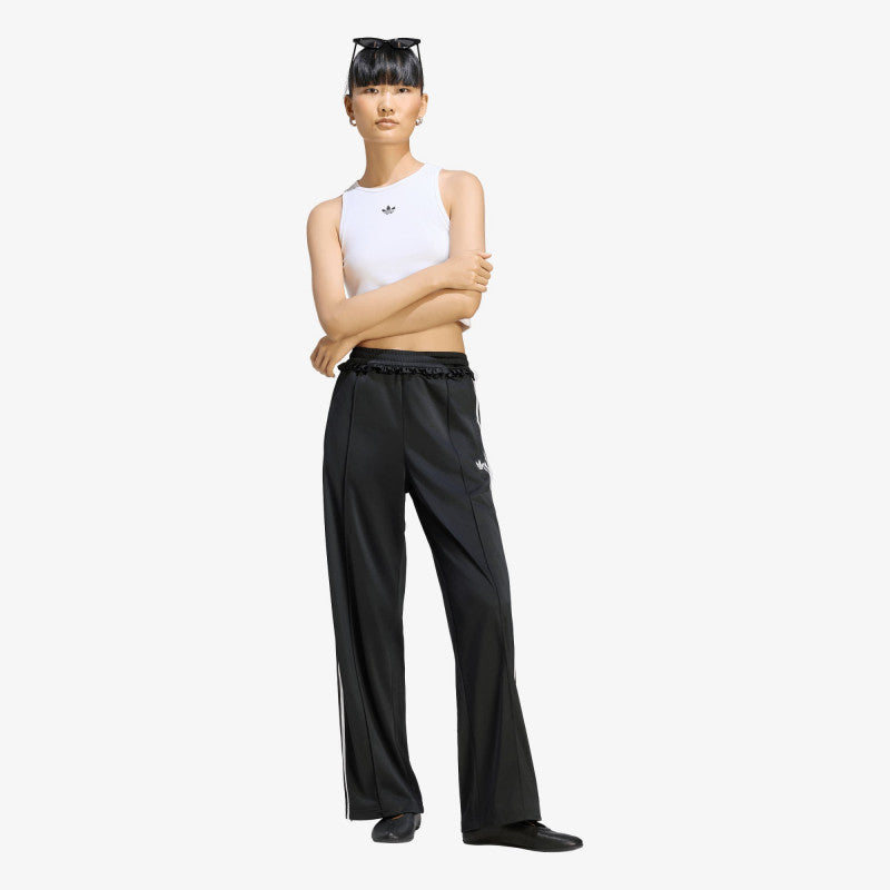 adidas Pleated Firebird Track Pants Black