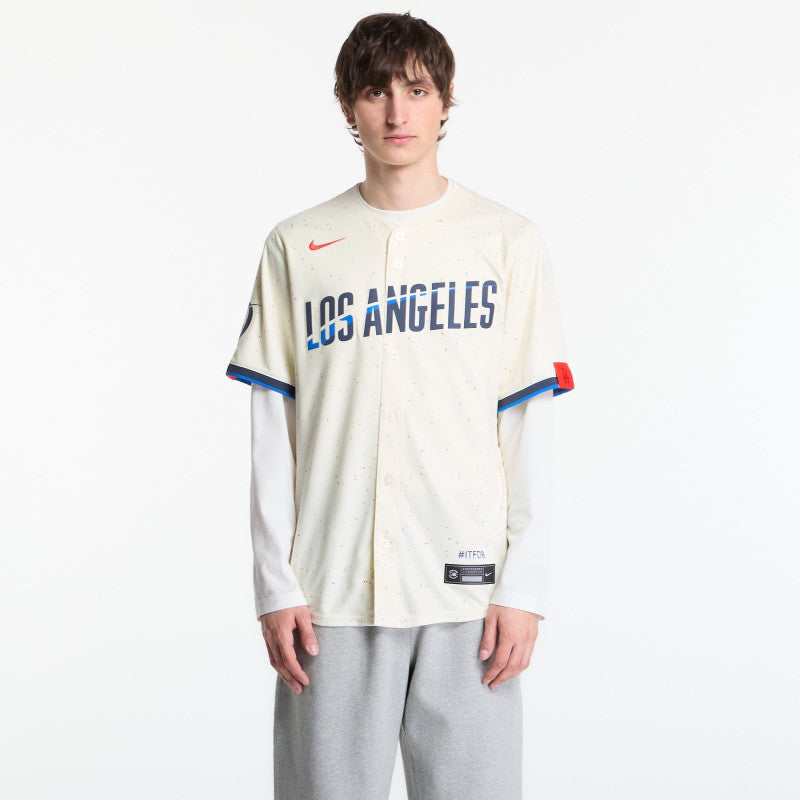 Nike MLB Limited Jersey City Connect Coconut Milk
