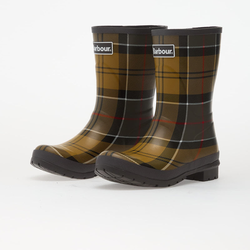 Barbour Banbury Wellington Boots Dress Tartan