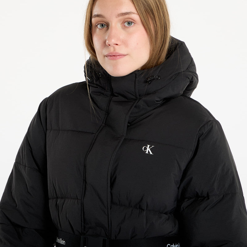 Calvin Klein Jeans Short Down Puffer Jacket Black
