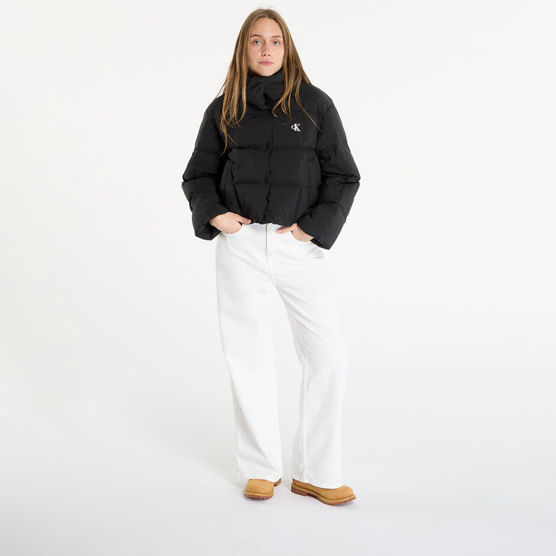 Calvin Klein Jeans Short Down Puffer Jacket Black