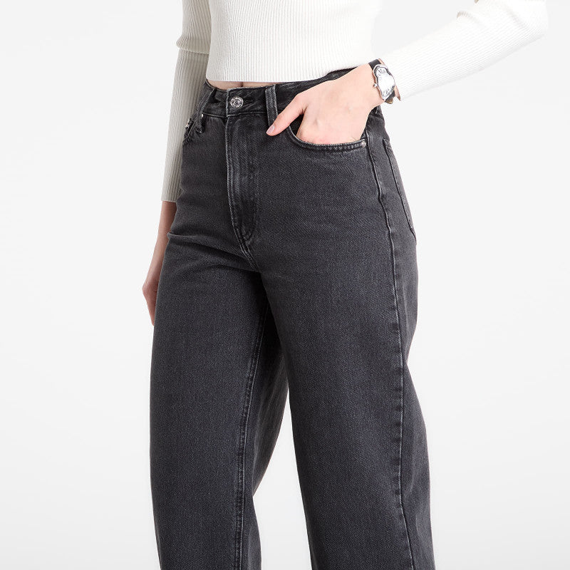 Jeansy Calvin Klein Jeans Eu Barrel Jeans Ck Es Black