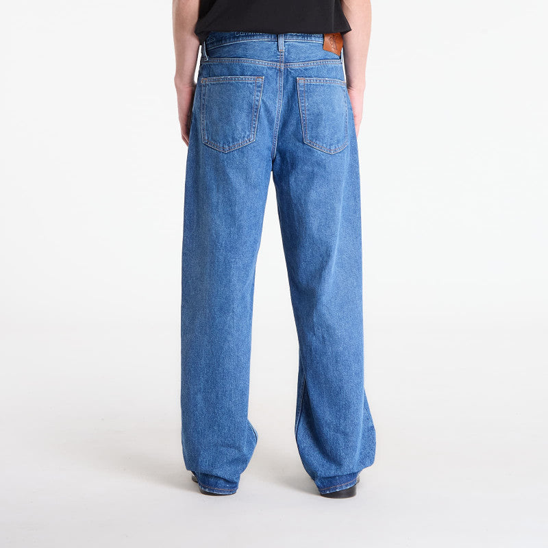 Jeansy Calvin Klein Jeans Baggy Ck Boulder Jeans Blue