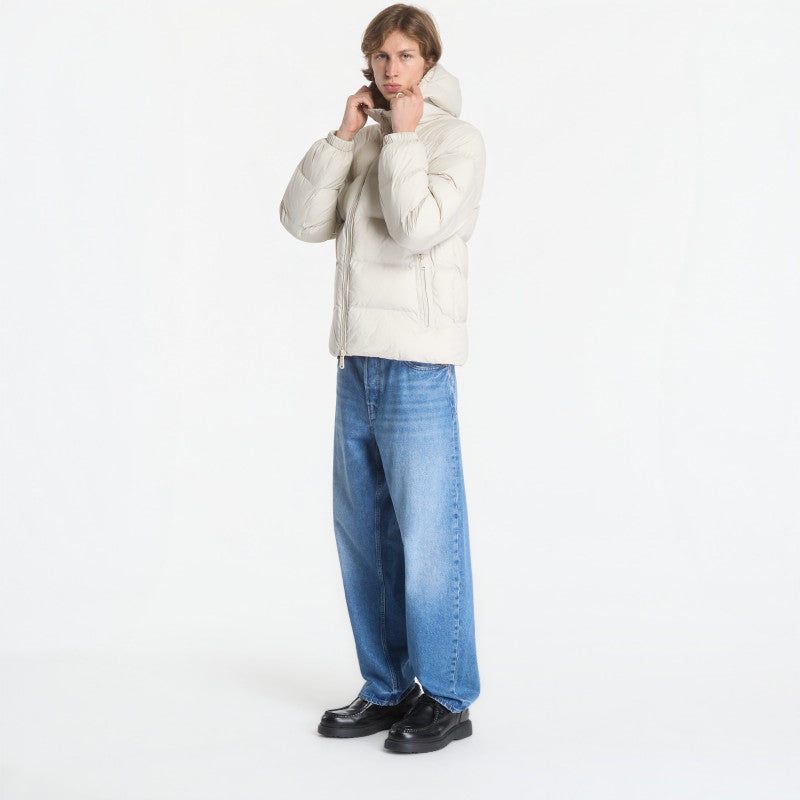 puchowa Calvin Klein Jeans Ls Ltwt Nyln Paded H White