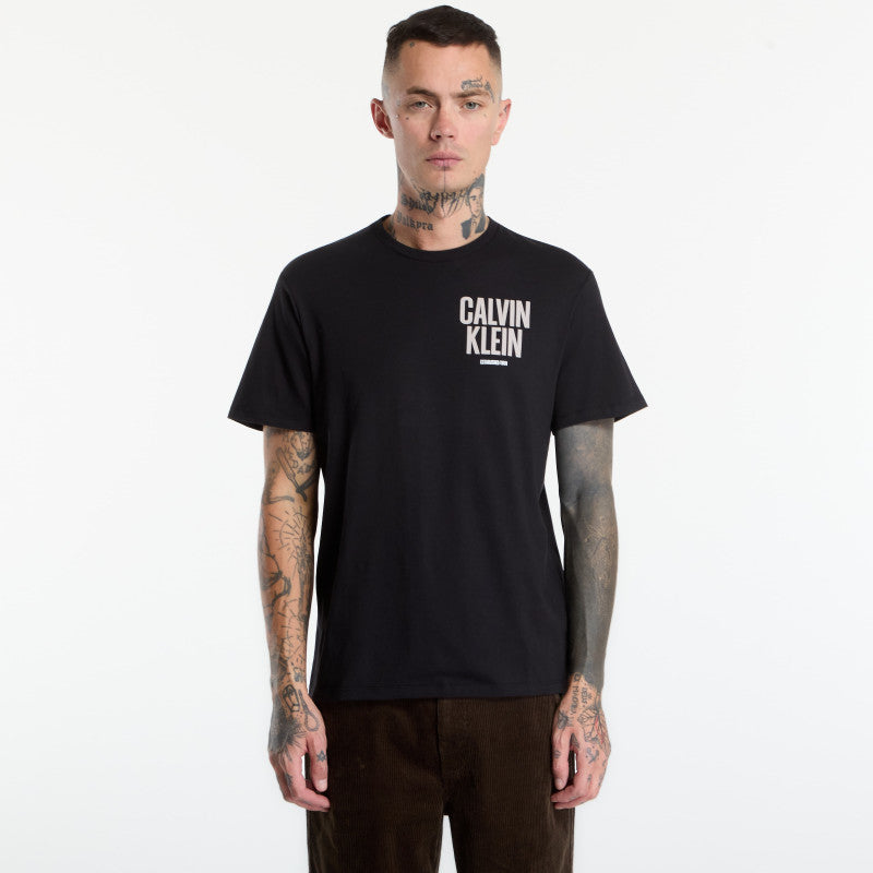Calvin Klein Jeans Ss 30s Eu Block Font Black