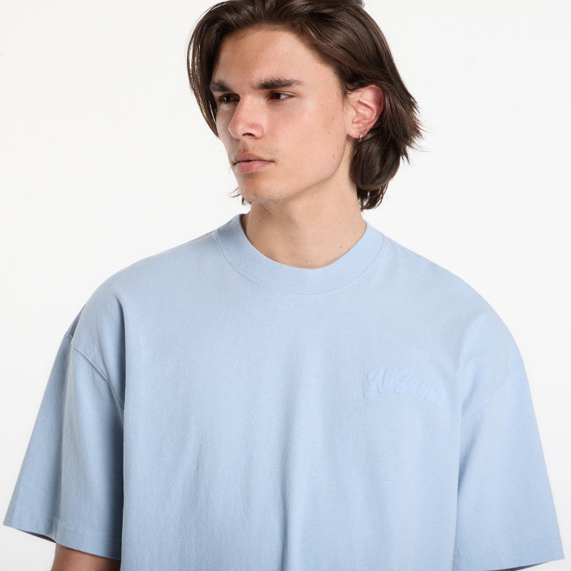 AllSaints Odyssey Ss Crew Graphic T-Shirt Salton Blue