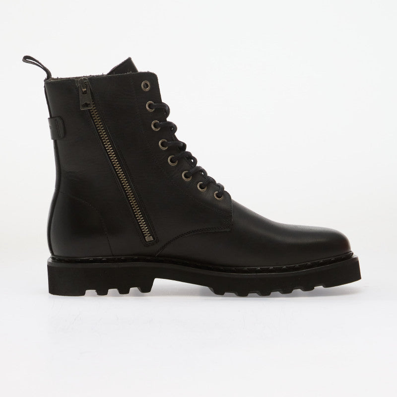 AllSaints Skiff Military Boot Black