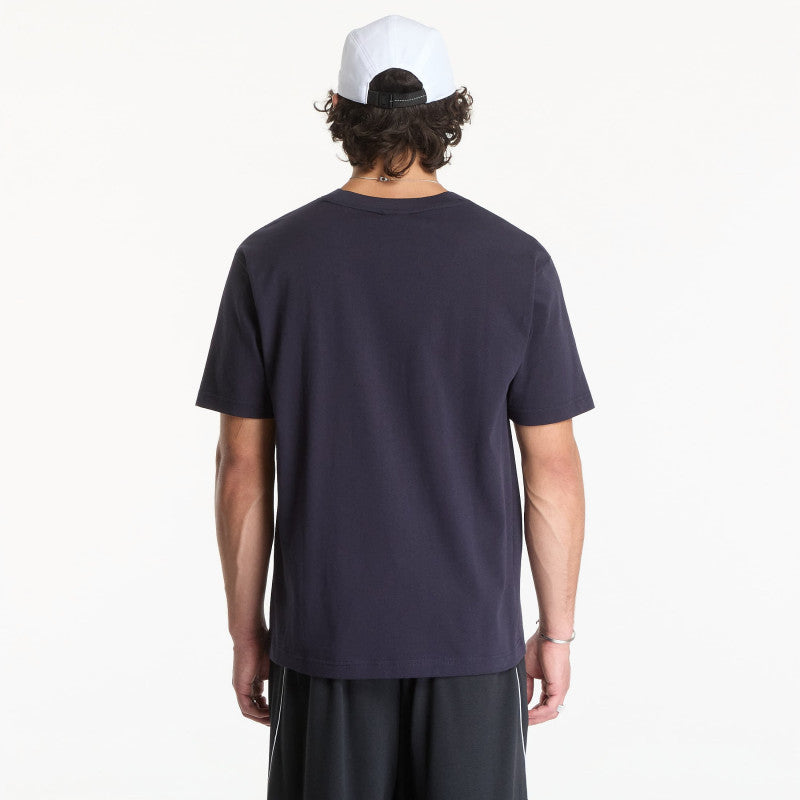 New Balance Athletics Premium Relaxed Chest Logo T-Shirt Dark Night