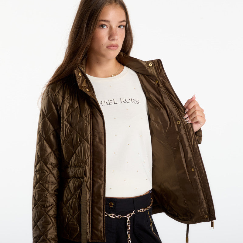 Michael Kors Eco Belted Puffer Duffle