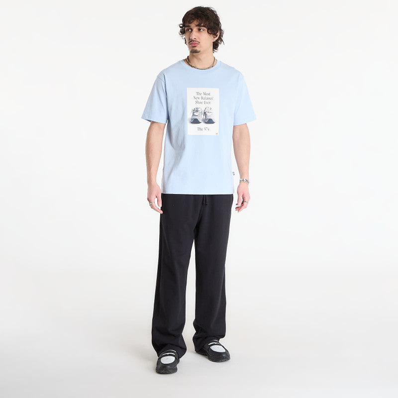 New Balance 574 Ad T-Shirt Oxford Blue