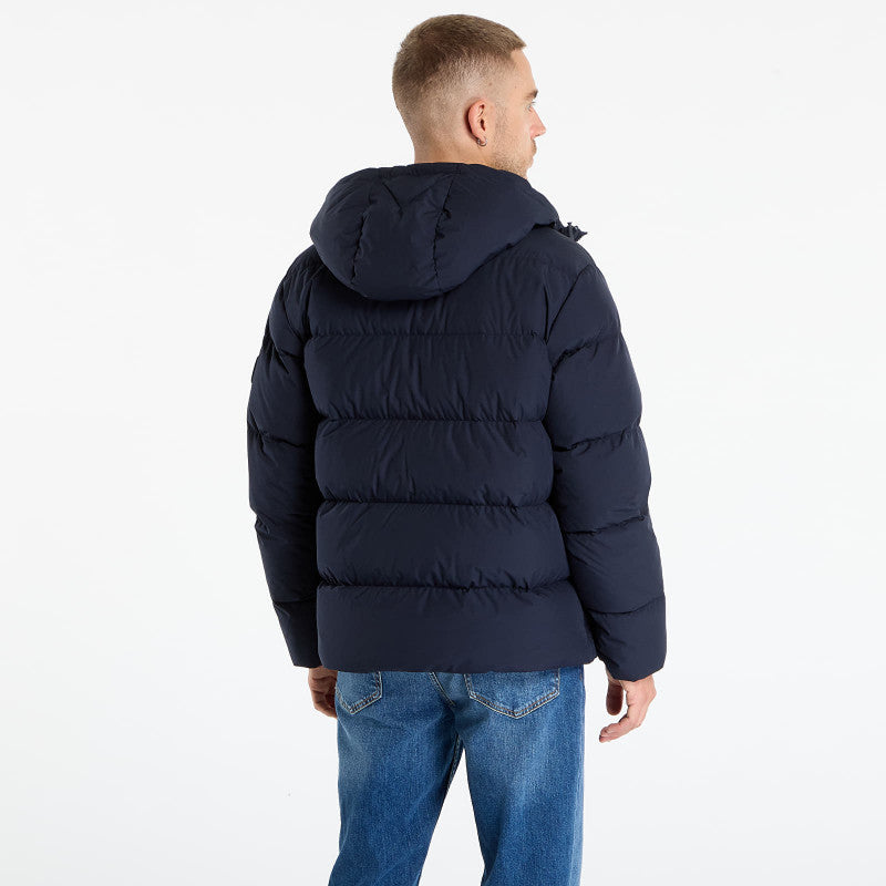 Tommy Hilfiger Water Repellent Down Hooded Puffer Jacket Navy