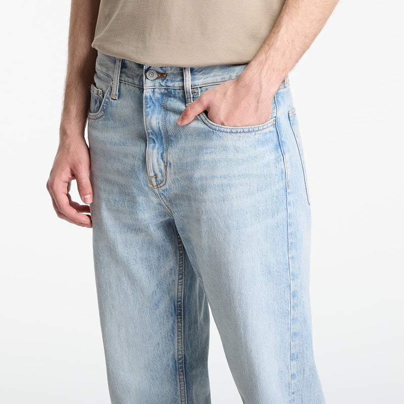 Jeansy Tommy Hilfiger Dover Whiskered Regular Straight Leg Jeans Maxwell Blue