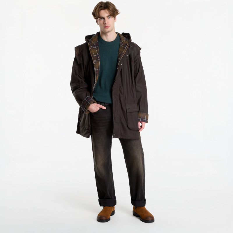 Barbour Classic Durham Wax Jacket Olive