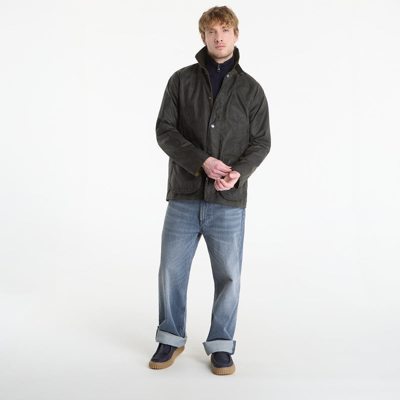 Barbour Tartan Ambleside Waxed Jacket Archive Olive Tartan