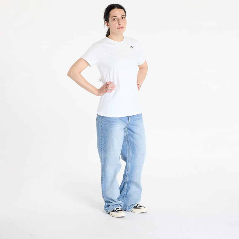 The North Face Wmns SS Simple Dome Tee White