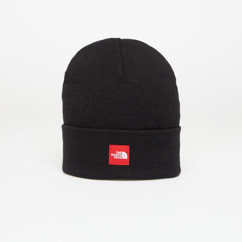 The North Face TNF Red Box Beanie TNF Black