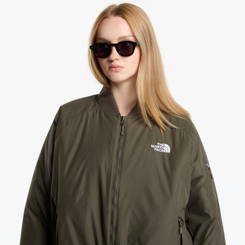 The North Face Choqa Bomber Jacket New Taupe Green