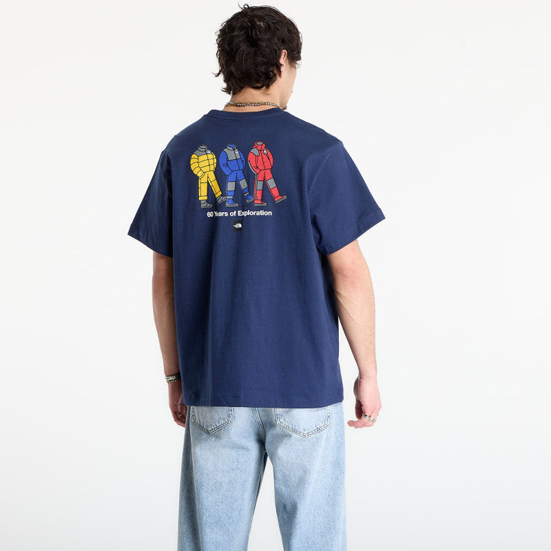 The North Face TNF Celebration Relaxed Short Sleeve Tee-Graphic Summit Navy