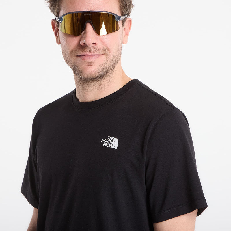 The North Face Vertical Regular Short Sleeve Tee-Graphic TNF Black