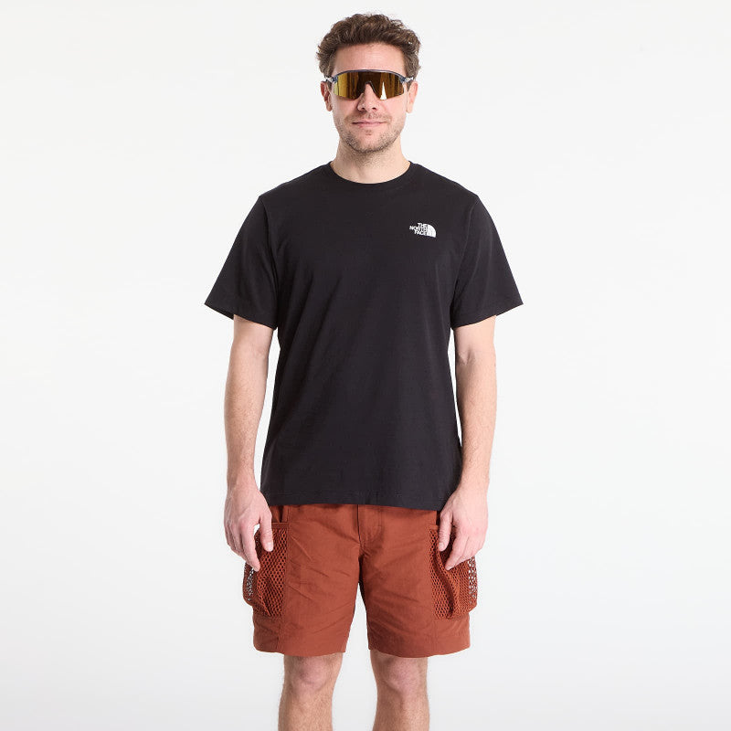 The North Face Vertical Regular Short Sleeve Tee-Graphic TNF Black